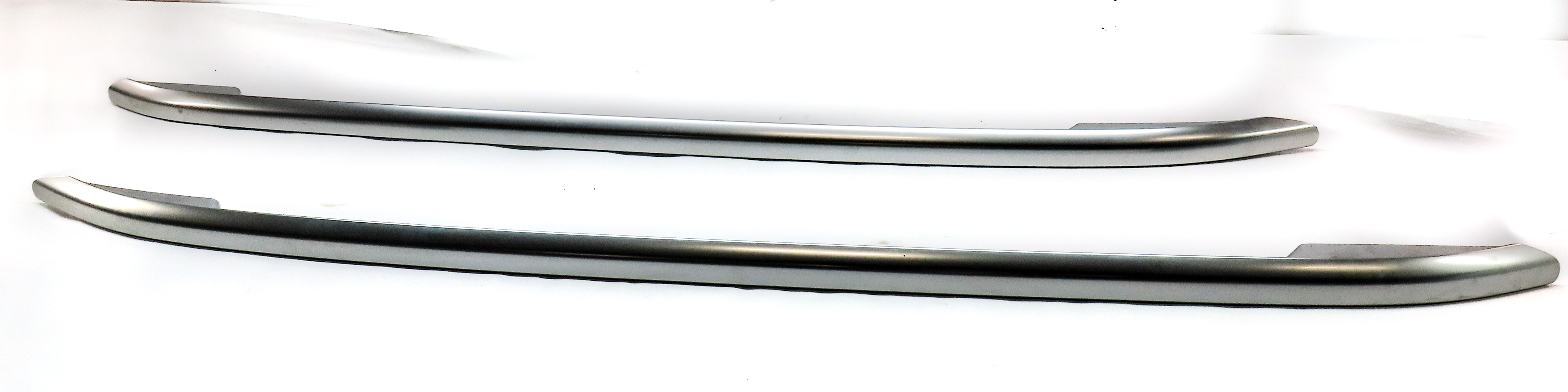 2011 PORSCHE CAYENNE (958) LEFT & RIGHT ROOF RACK RAIL SET 2 (FRONT TO BACK) — exact item pictured
